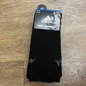 Men’s Adidas Socks Black